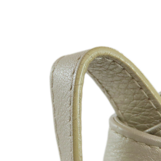 BVLGARI Shoulder Bag leather white Chandra