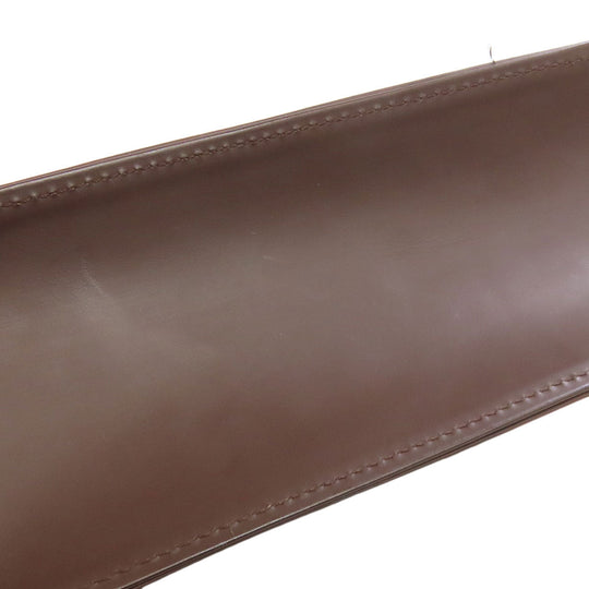 LOUIS VUITTON Handbag M5274D Epi Brown Sac Plat Women Used Authentic