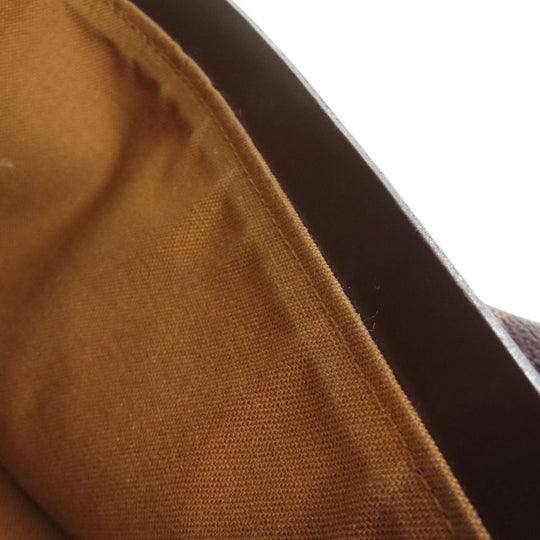 LOUIS VUITTON Shoulder Bag N45251 Damier canvas Brown Dorsoduro Women Used Authentic