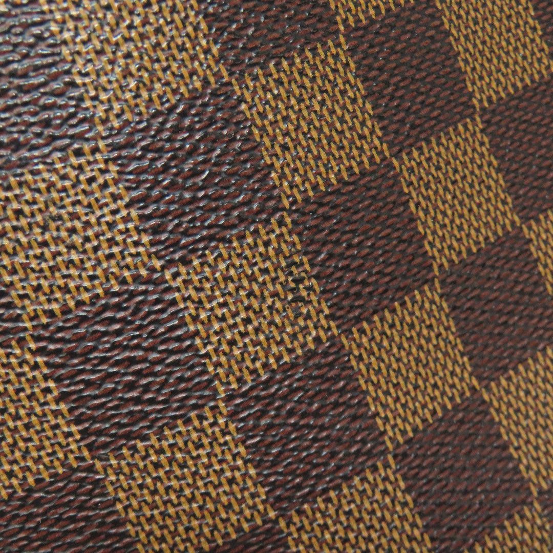 LOUIS VUITTON Shoulder Bag N45251 Damier canvas Brown Dorsoduro Women Used Authentic