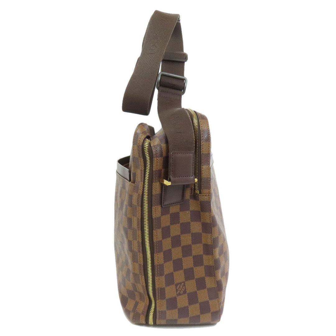 LOUIS VUITTON Shoulder Bag N45251 Damier canvas Brown Dorsoduro Women Used Authentic