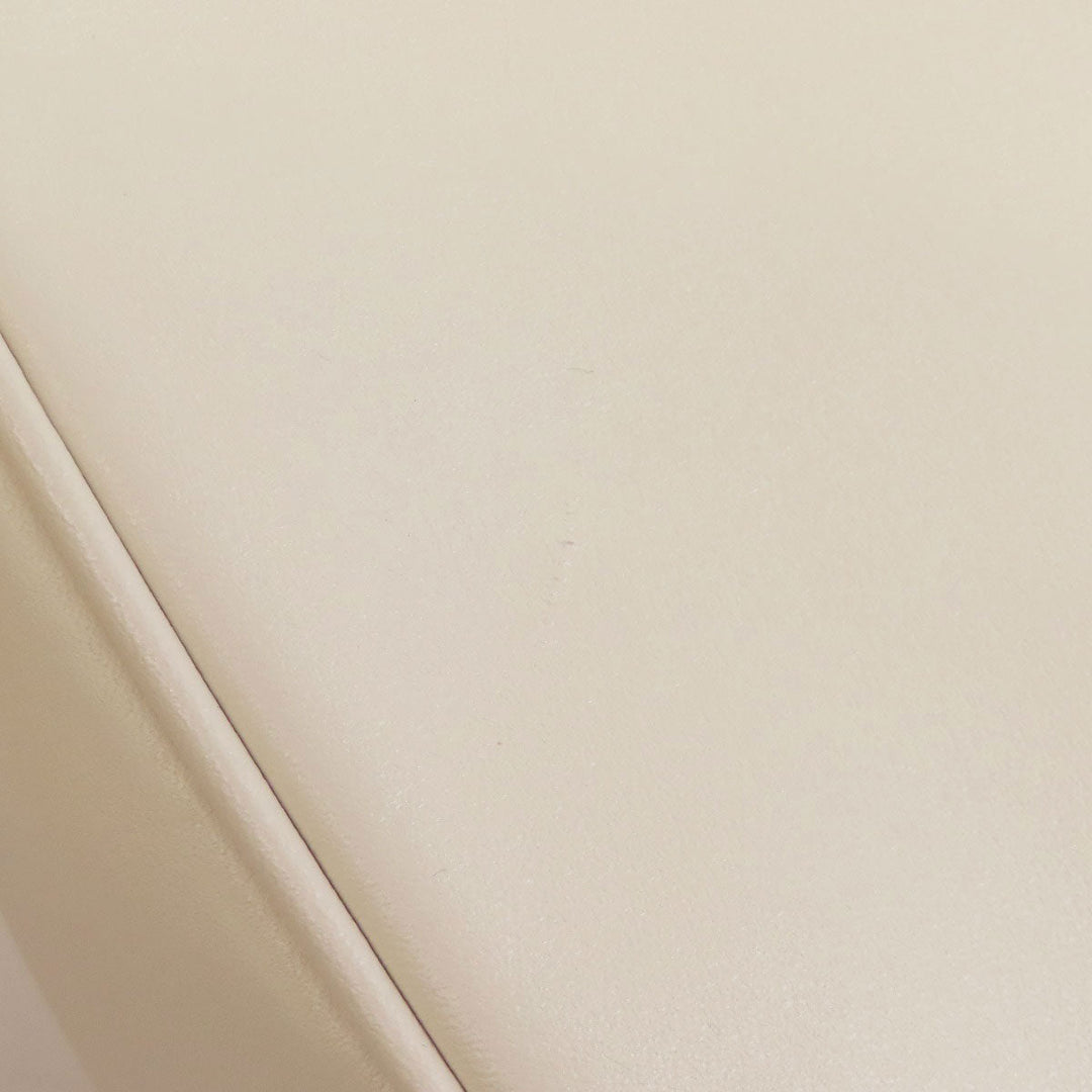 COACH Shoulder Bag CR098 leather white Pace Messenger Bag Women Used Authentic