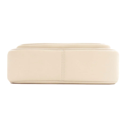 COACH Shoulder Bag CR098 leather white Pace Messenger Bag Women Used Authentic