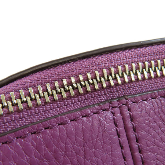 COACH Handbag F36675 leather purple 2WAY