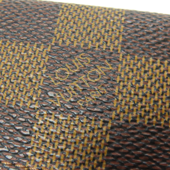 LOUIS VUITTON Key case Key holder  N62631 Damier canvas Brown Multicles4 Women(Unisex) Used Authentic