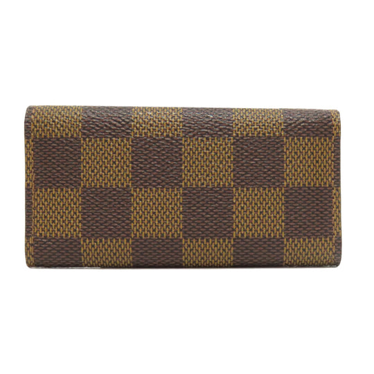 LOUIS VUITTON Key case Key holder  N62631 Damier canvas Brown Multicles4 Women(Unisex) Used Authentic