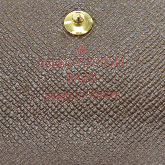 LOUIS VUITTON Key case Key holder  N62631 Damier canvas Brown Multicles4 Women(Unisex) Used Authentic