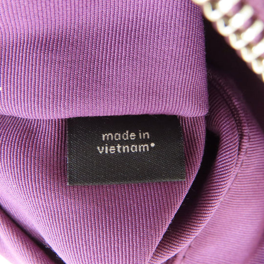 COACH Handbag F36675 leather purple 2WAY Women Used Authentic