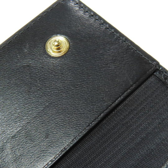 CHANEL Key case Key holder  Grained Calfskin Skin black COCO Mark Gold Metal Women Used Authentic