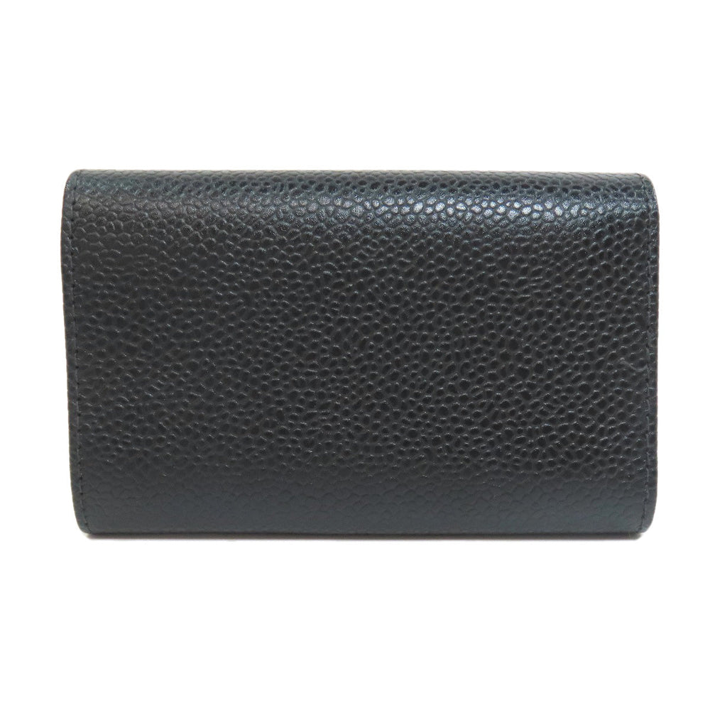CHANEL Key case Key holder  Grained Calfskin Skin black COCO Mark Gold Metal Women Used Authentic