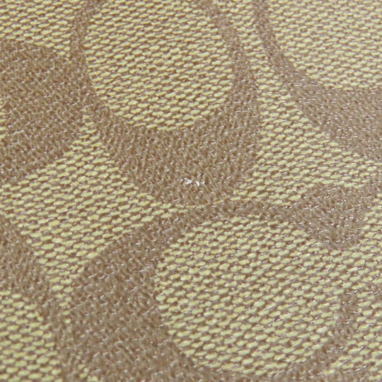 COACH Shoulder Bag CC090 PVC Brown Sullivan Crossbody Women Used Authentic