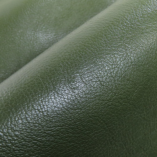 BOTTEGAVENETA Tote Bag leather green logo Women Used Authentic