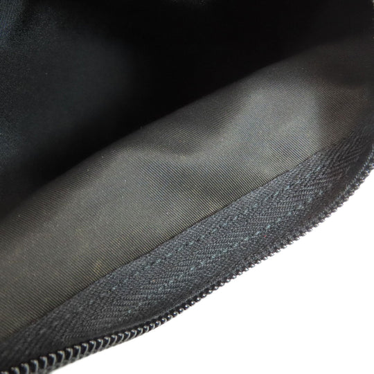PRADA Shoulder Bag Nylon black logoMetal Women Used Authentic