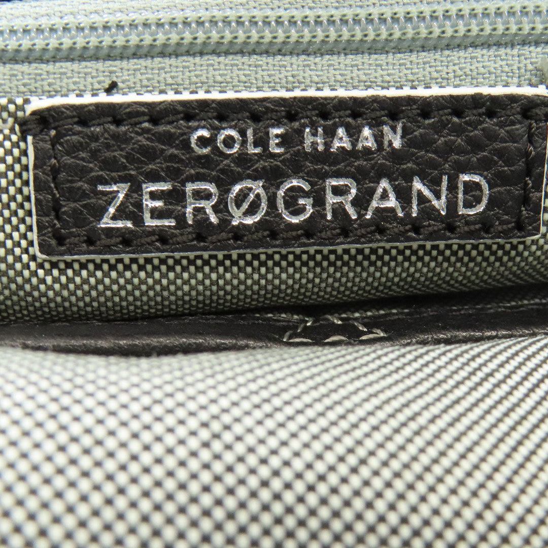 COLE HAAN Backpack Nylon black logo Women Used Authentic
