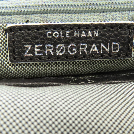 COLE HAAN Backpack Nylon black logo Women Used Authentic