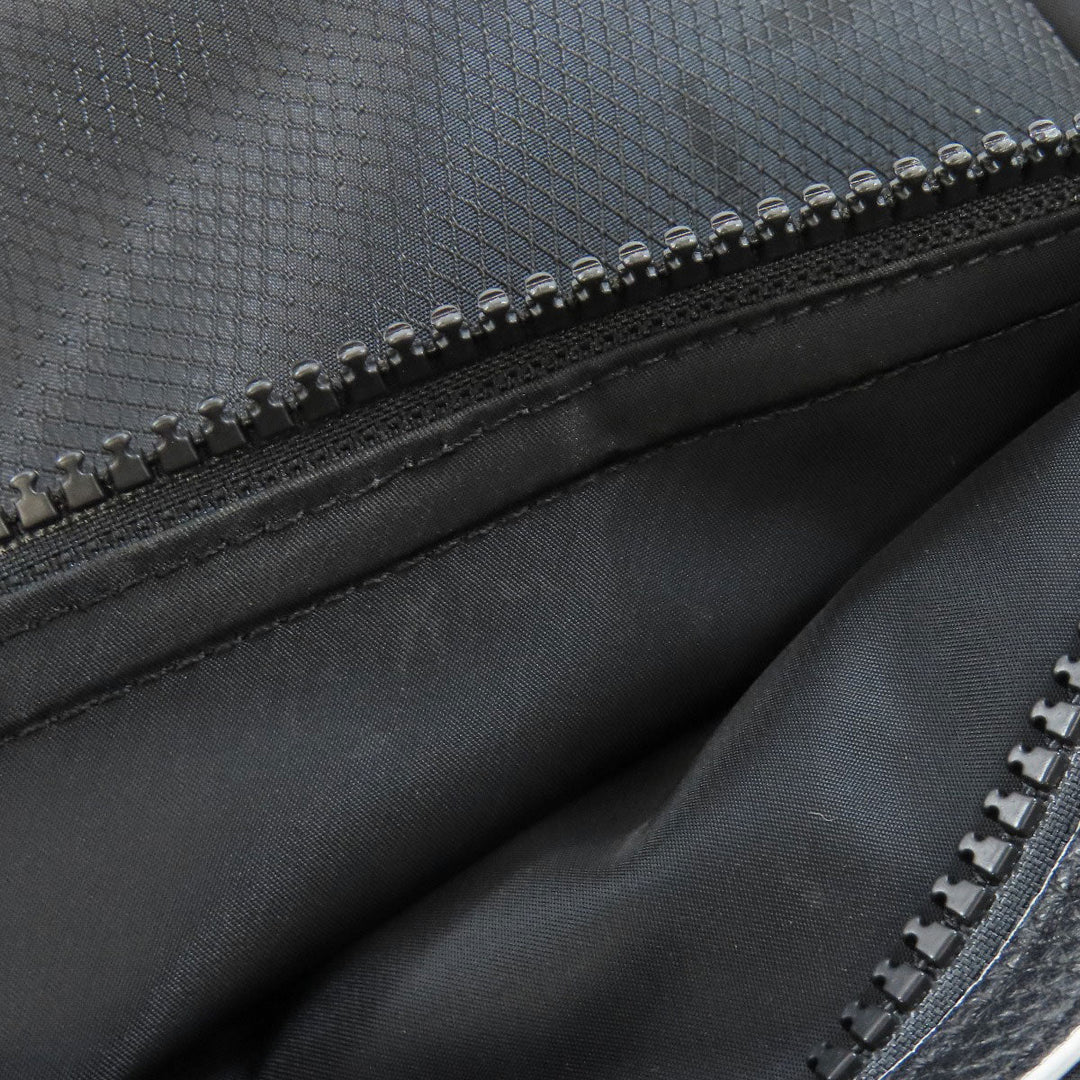 COLE HAAN Backpack Nylon black logo Women Used Authentic