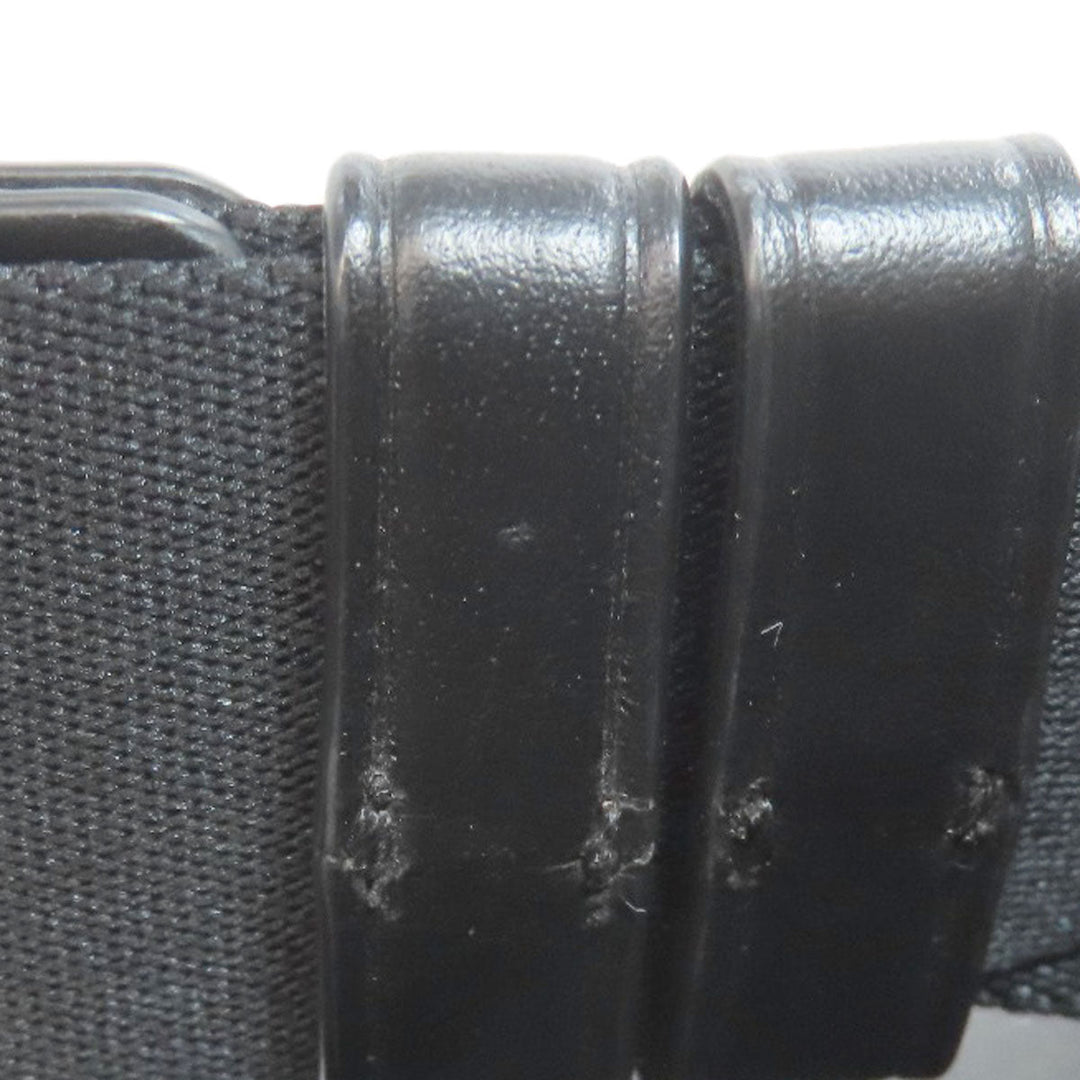 COACH Sling bag F89034 PVC, Leather black Camouflage Pattern mens Used Authentic