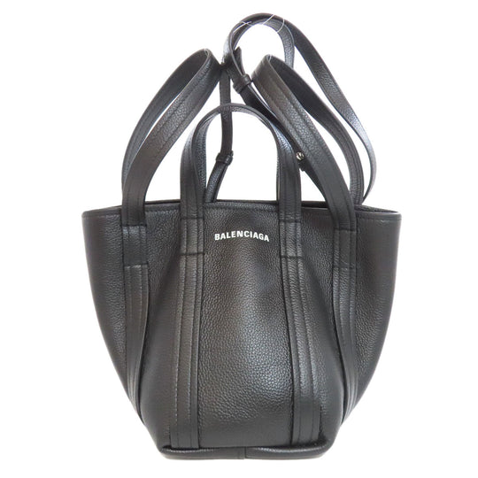 BALENCIAGA Handbag 672793 Calfskin black Everyday Tote 3WAY Women Used Authentic