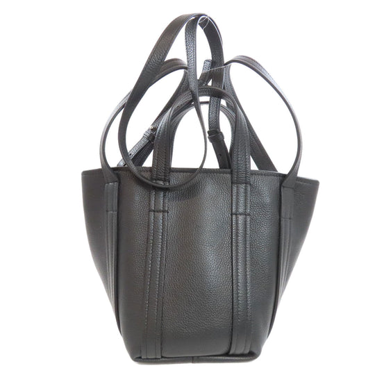 BALENCIAGA Handbag 672793 Calfskin black Everyday Tote 3WAY Women Used Authentic