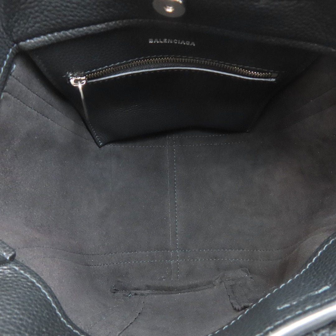 BALENCIAGA Handbag 672793 Calfskin black Everyday Tote 3WAY Women Used Authentic