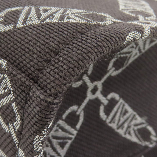 MICHAEL KORS Handbag canvas Brown GIGI 2WAY Women Used Authentic