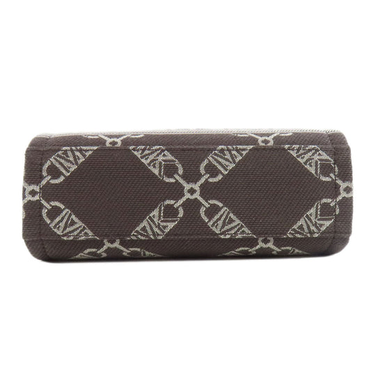 MICHAEL KORS Handbag canvas Brown GIGI 2WAY Women Used Authentic