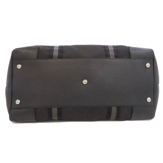 GUCCI Boston Duffel bag 449180 Nylon black GG outlet Women Used Authentic