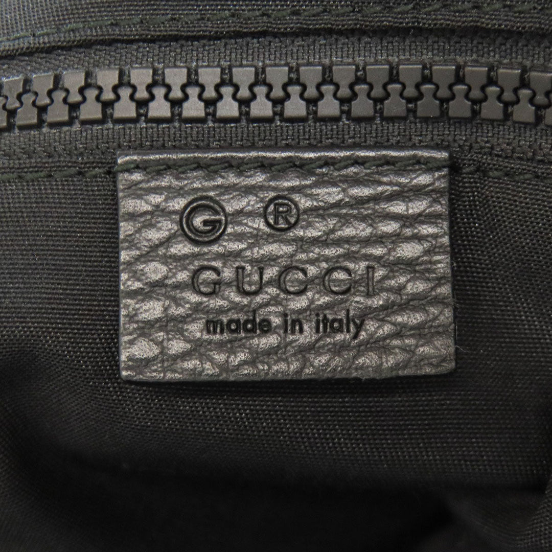GUCCI Boston Duffel bag 449180 Nylon black GG outlet Women Used Authentic