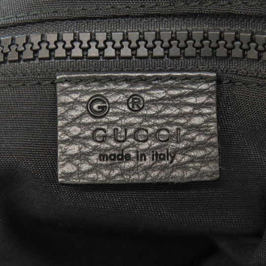 GUCCI Boston Duffel bag 449180 Nylon black GG outlet Women Used Authentic