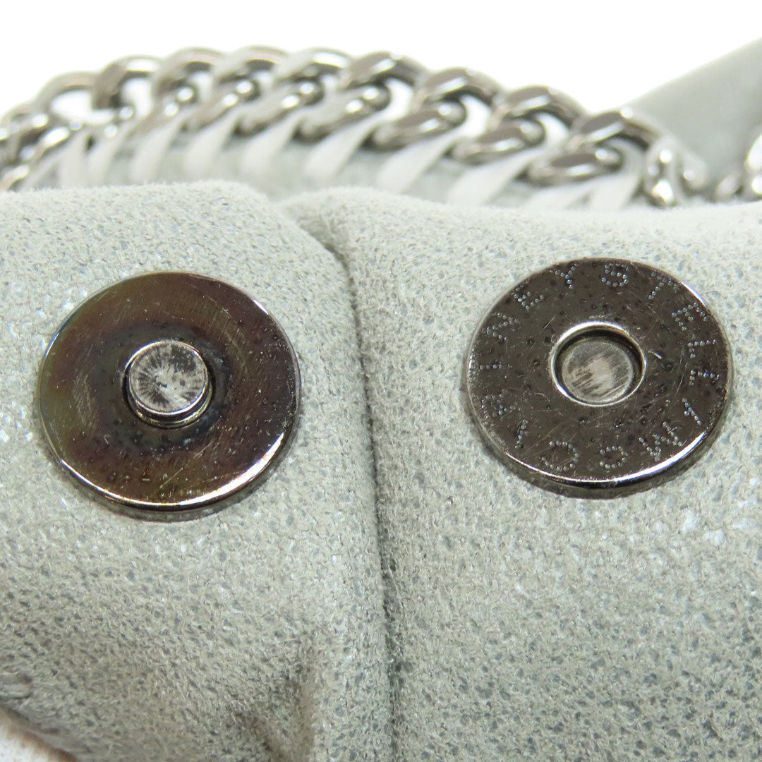 Stella McCartney Handbag polyester gray Falabella 2WAY Women Used Authentic