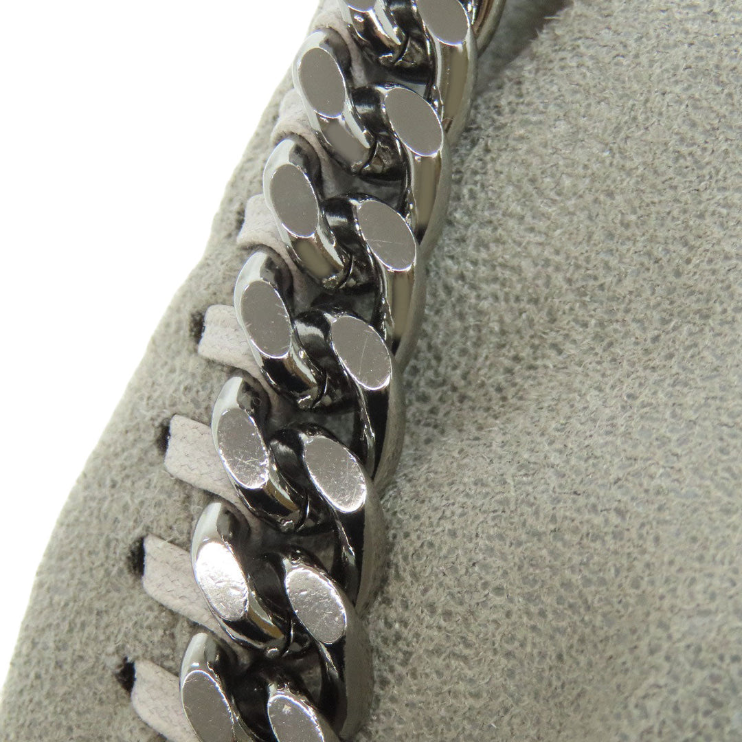Stella McCartney Handbag polyester gray Falabella 2WAY Women Used Authentic