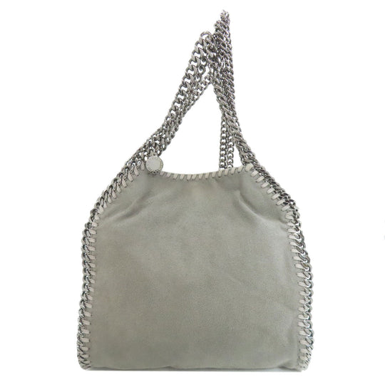 Stella McCartney Handbag polyester gray Falabella 2WAY Women Used Authentic