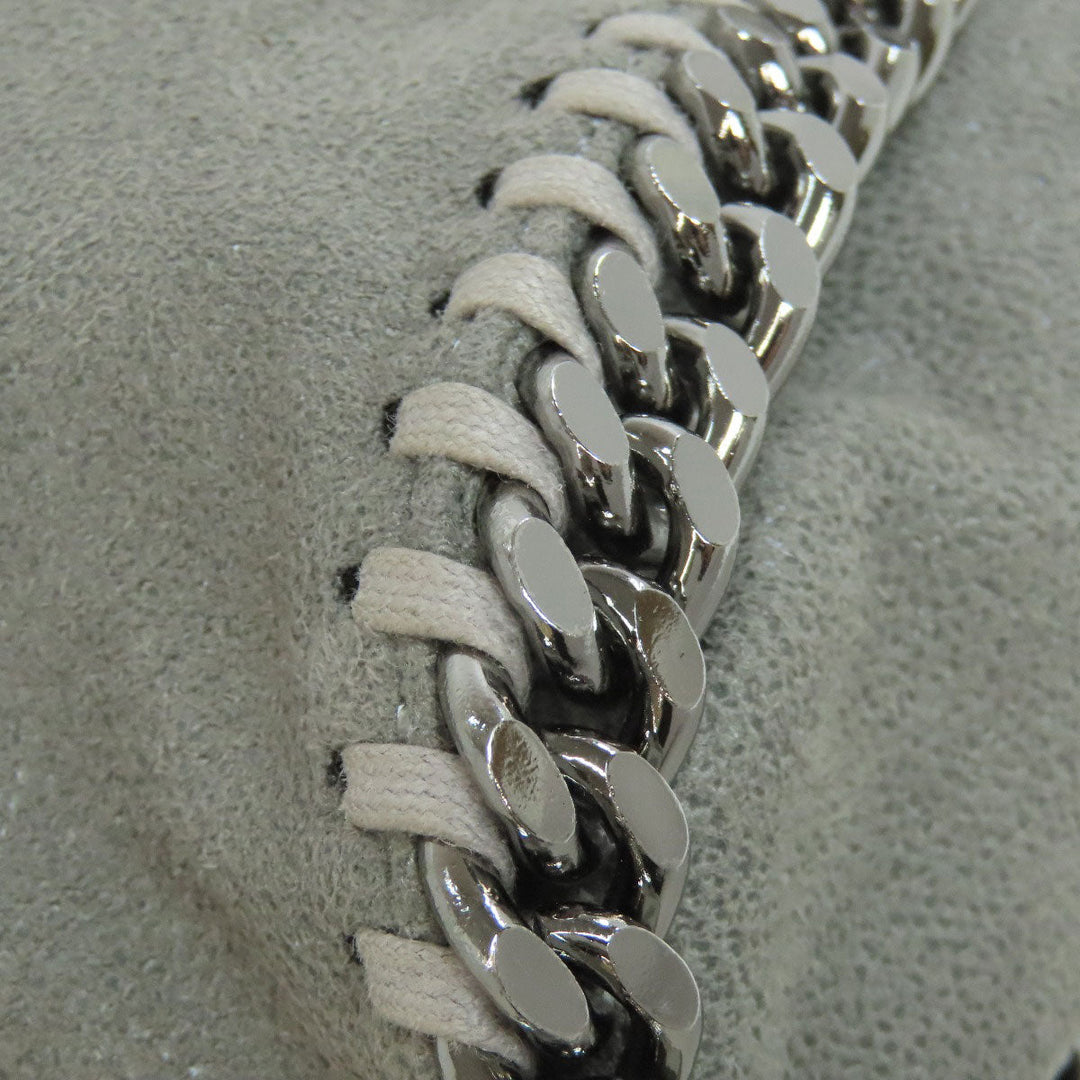 Stella McCartney Handbag polyester gray Falabella 2WAY Women Used Authentic