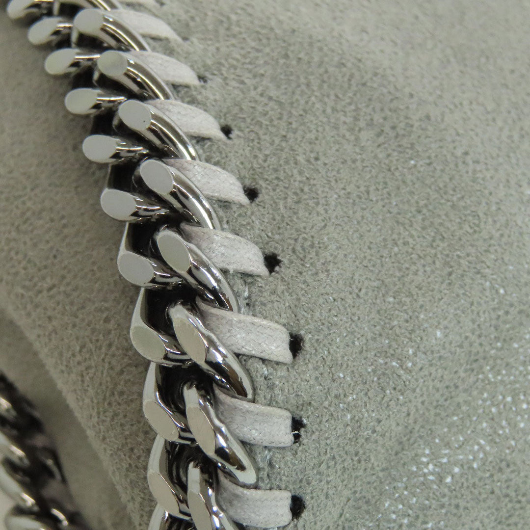 Stella McCartney Handbag polyester gray Falabella 2WAY Women Used Authentic