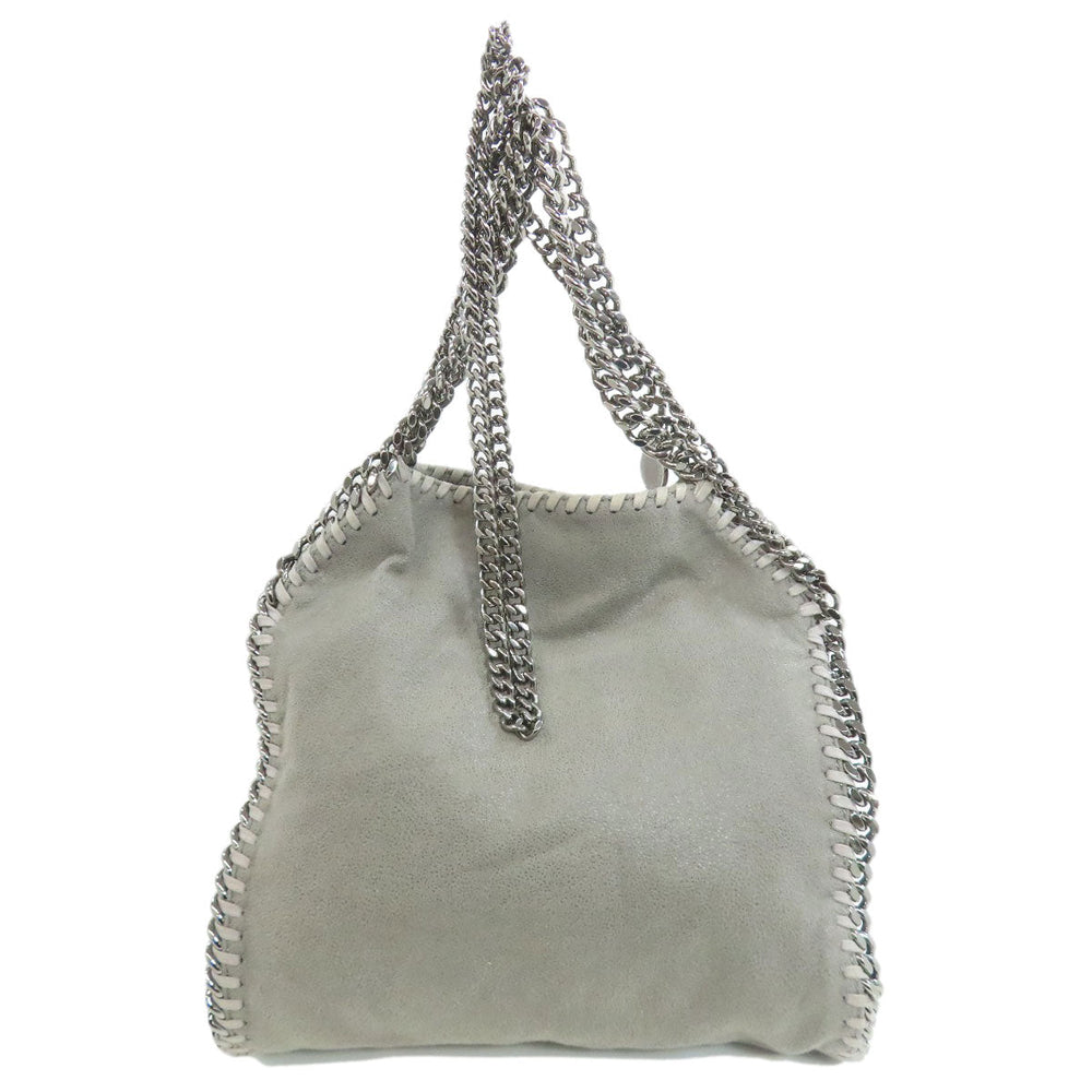 Stella McCartney Handbag polyester gray Falabella 2WAY Women Used Authentic