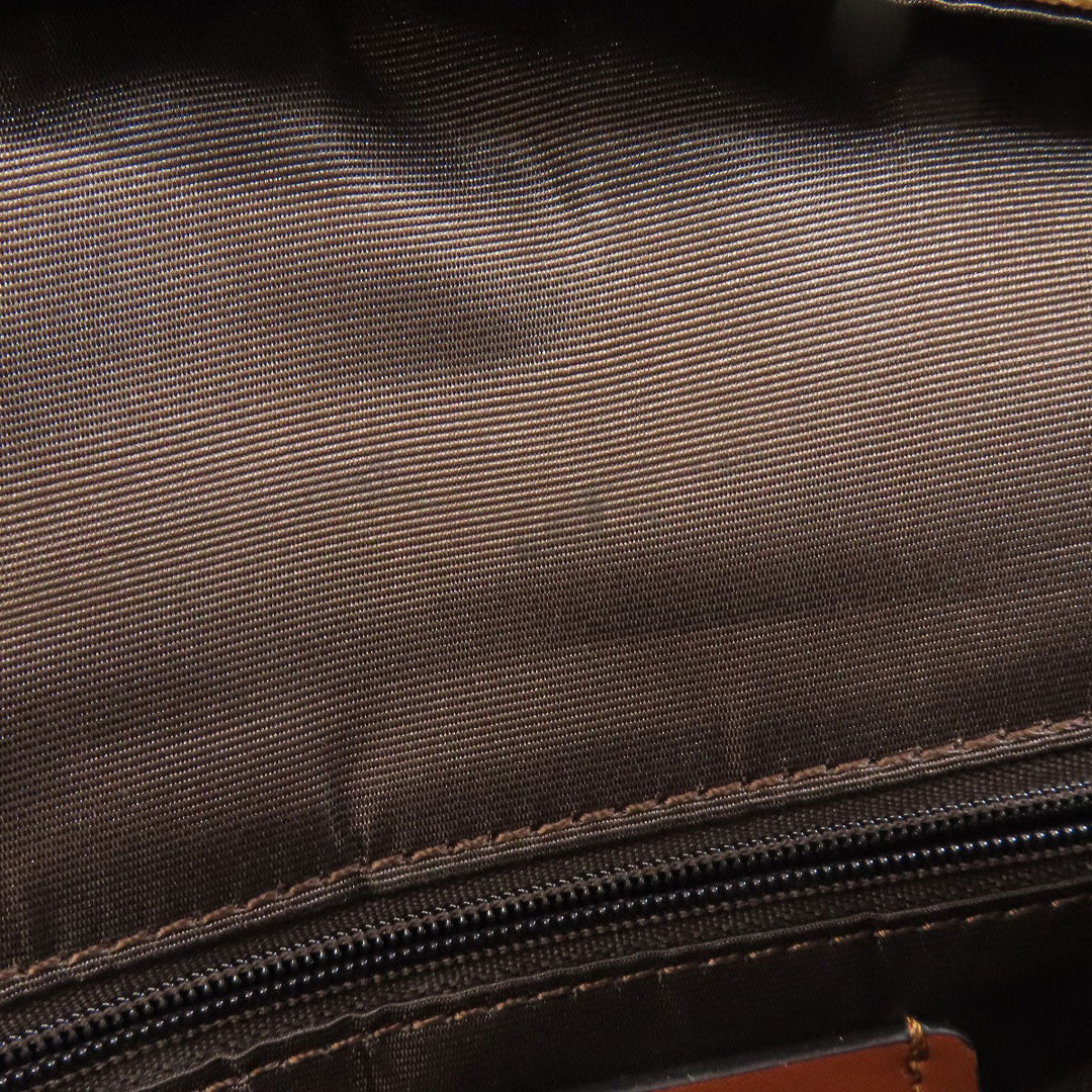 COACH Tote Bag F29358 PVC beige Mickey collaboration Disney Women Used Authentic