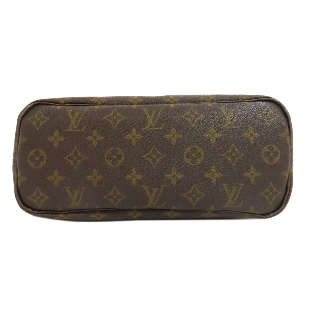 LOUIS VUITTON Handbag M40155 Monogram canvas Brown Never full PM Women Used Authentic