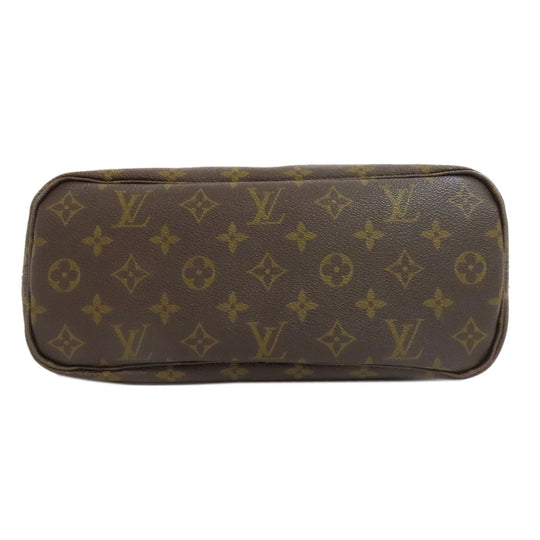 LOUIS VUITTON Handbag M40155 Monogram canvas Brown Never full PM Women Used Authentic