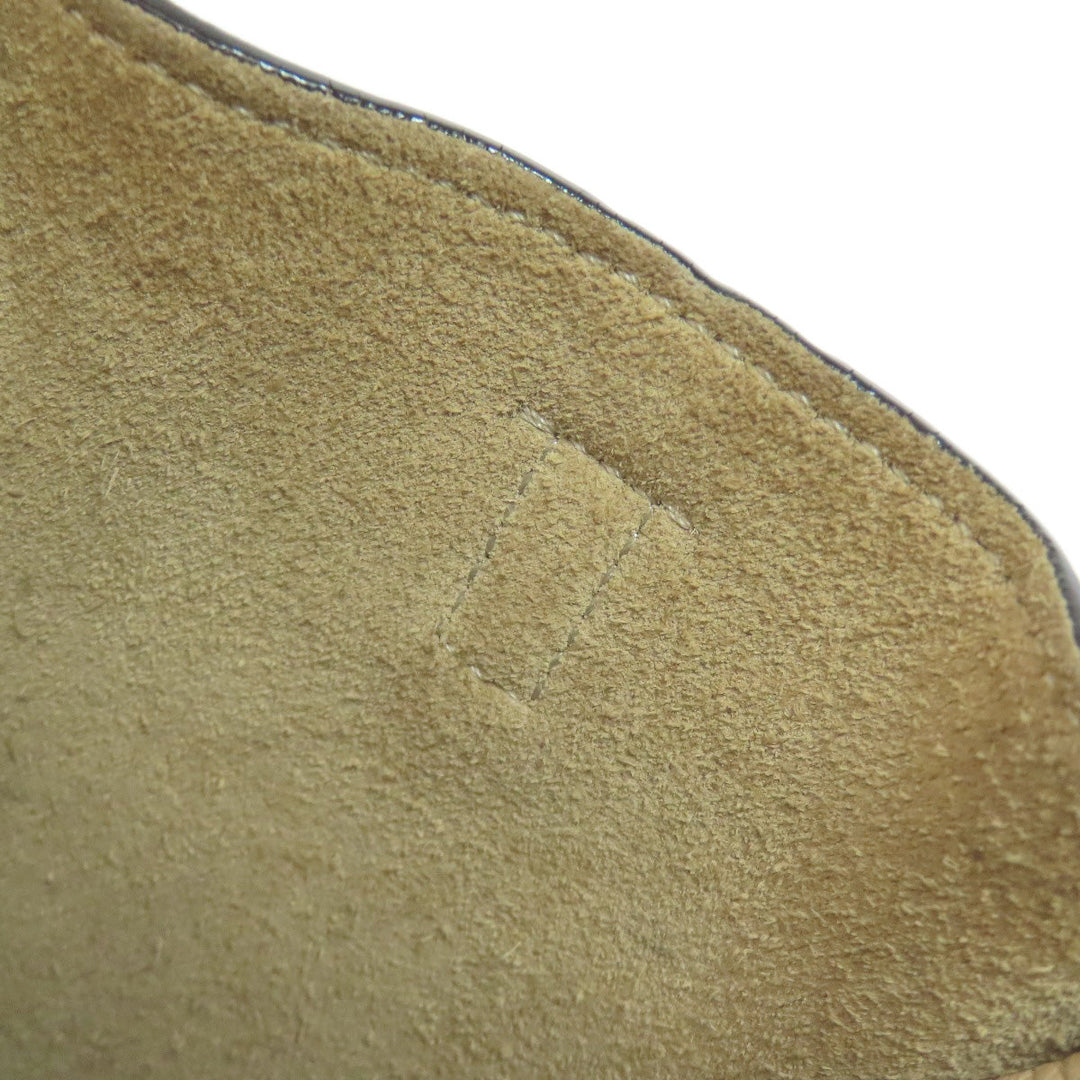 CELINE Handbag Calfskin beige Luggage nano 2 WAY Women Used Authentic