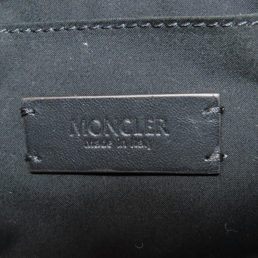 MONCLER Handbag Bore black 2WAY Women Used Authentic