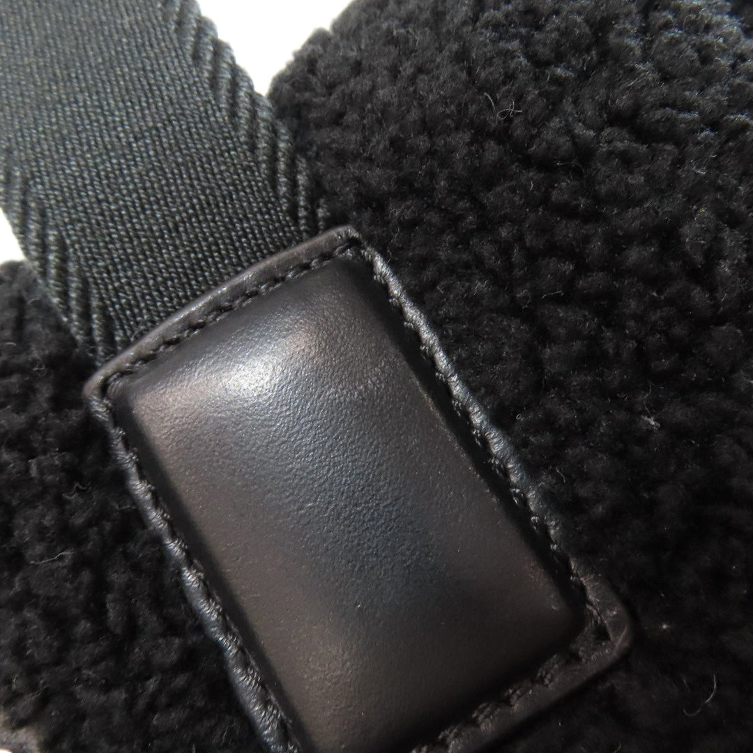 MONCLER Handbag Bore black 2WAY Women Used Authentic