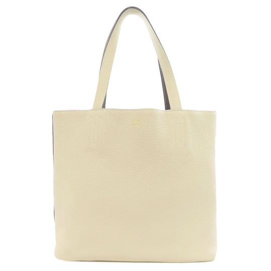 HERMES Tote Bag Taurillon Clemence gray Doble Sense 28 Women Used Authentic