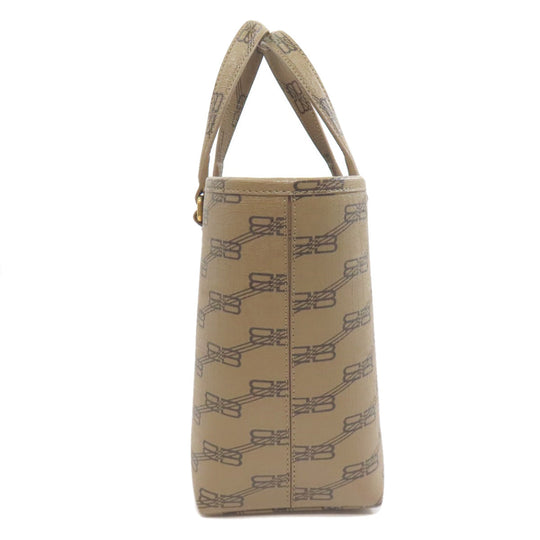 BALENCIAGA Handbag 702699 PVC Brown