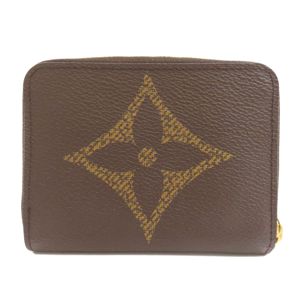 LOUIS VUITTON Coin case M69354 Giant monogram canvas Brown Zippy coin purse