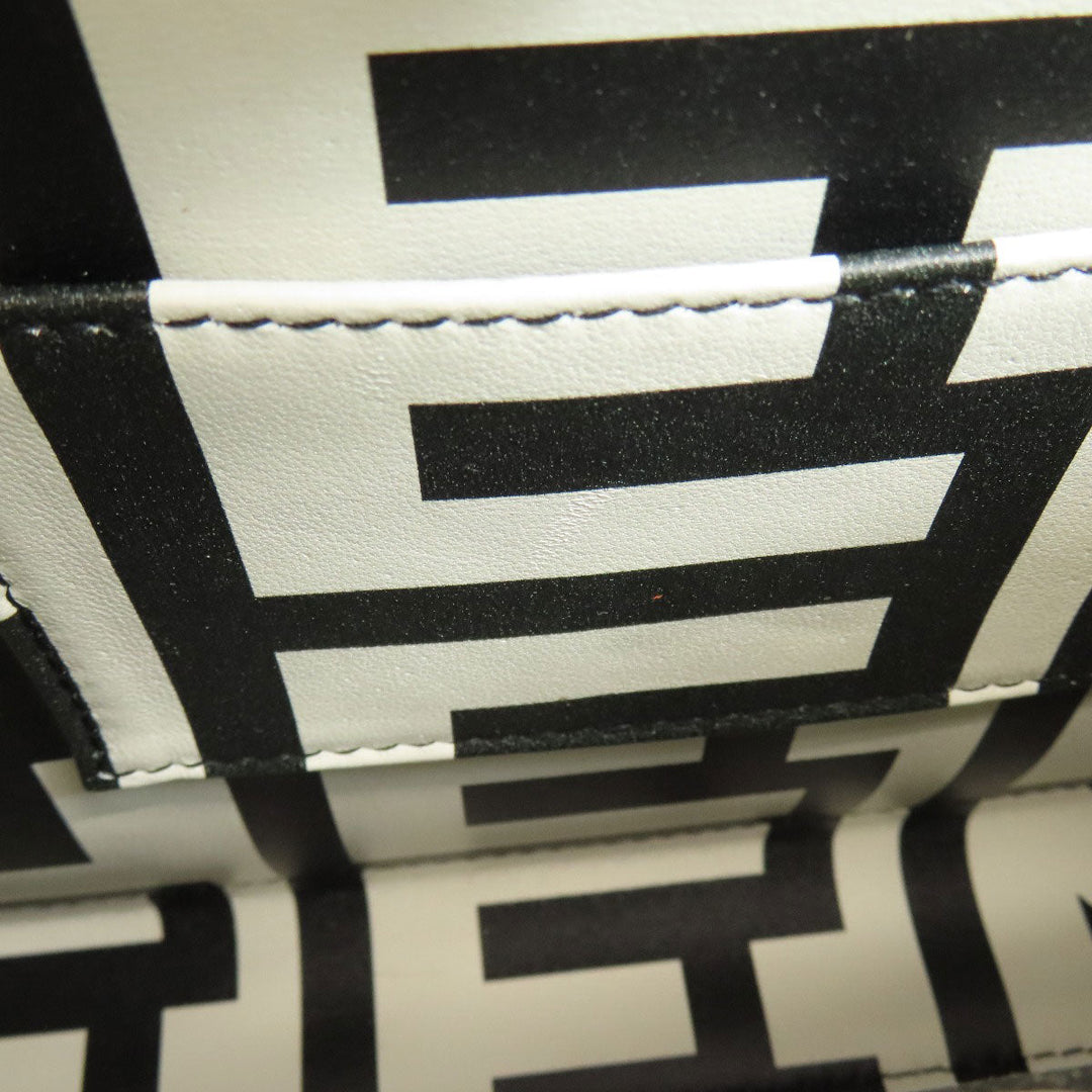 FENDI Handbag Calfskin black Peekaboo Mini Marc Jacobs Collaboration 2WAY Women Used Authentic