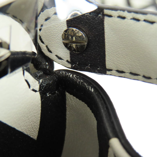 FENDI Handbag Calfskin black Peekaboo Mini Marc Jacobs Collaboration 2WAY Women Used Authentic