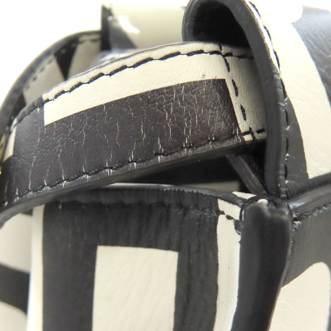 FENDI Handbag Calfskin black Peekaboo Mini Marc Jacobs Collaboration 2WAY Women Used Authentic