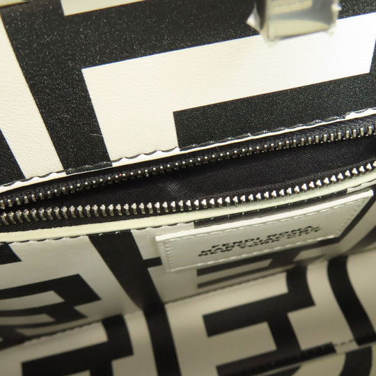 FENDI Handbag Calfskin black Peekaboo Mini Marc Jacobs Collaboration 2WAY Women Used Authentic