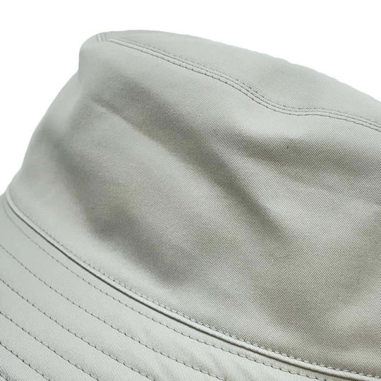 HERMES Fred H Cotton Polyurethane Gray Bucket Hat Preloved