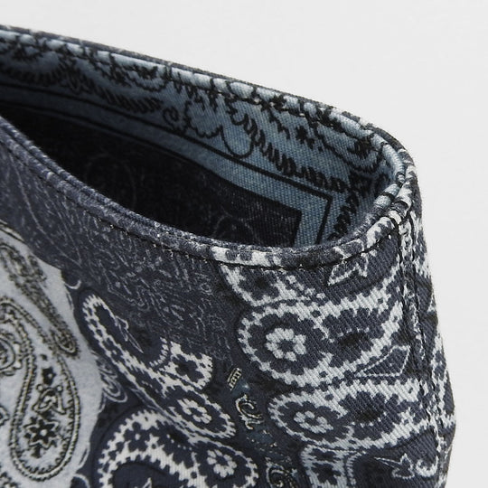 ETRO Tote Bag cotton blue Women Used Authentic